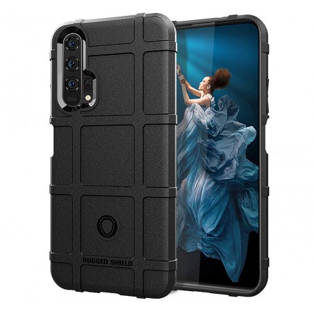 Funda Armor Rugged Shield Antigolpes para Huawei Honor 20 Pro color Negra