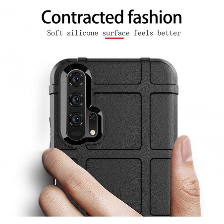 Funda Armor Rugged Shield Antigolpes para Huawei Honor 20 Pro color Negra