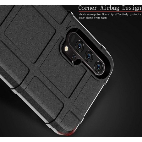 Funda Armor Rugged Shield Antigolpes para Huawei Honor 20 Pro color Negra