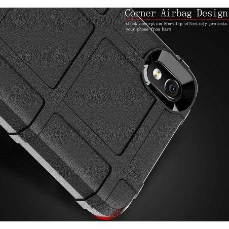 Funda Armor Rugged Shield Antigolpes para Xiaomi Redmi 7A color Negra