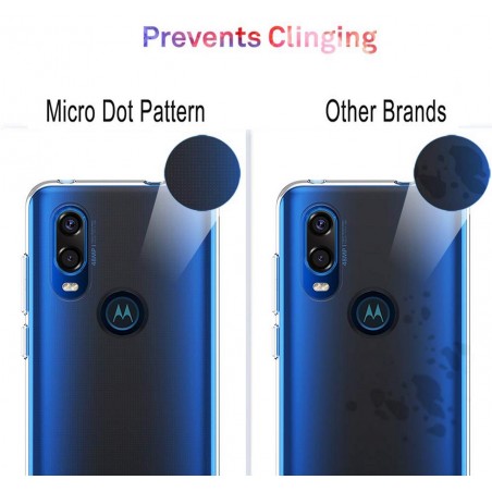 Funda Gel Tpu Fina Ultra-Thin 0,5mm Transparente para Motorola One Vision