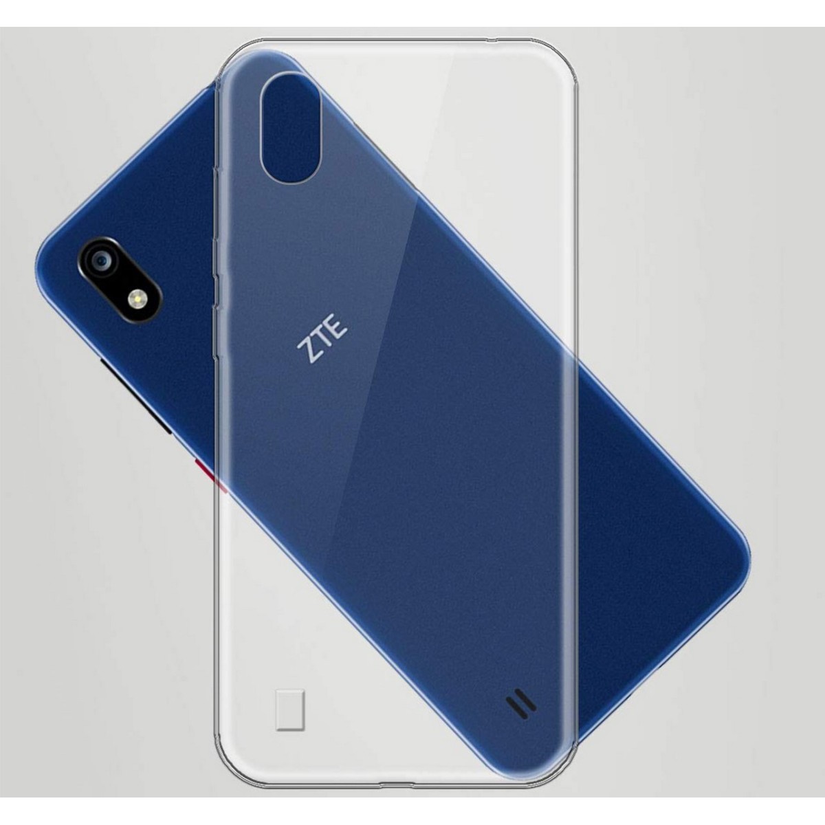 Funda Gel Tpu Fina Ultra-Thin 0,5mm Transparente para ZTE Blade A7 2019