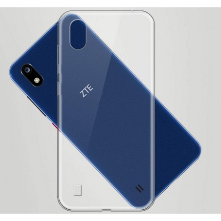 Funda Gel Tpu Fina Ultra-Thin 0,5mm Transparente para ZTE Blade A7 2019