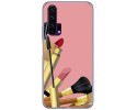 Funda Gel Tpu para Huawei Honor 20 Pro diseño Brochas Dibujos