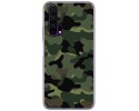 Funda Gel Tpu para Huawei Honor 20 Pro diseño Camuflaje Dibujos