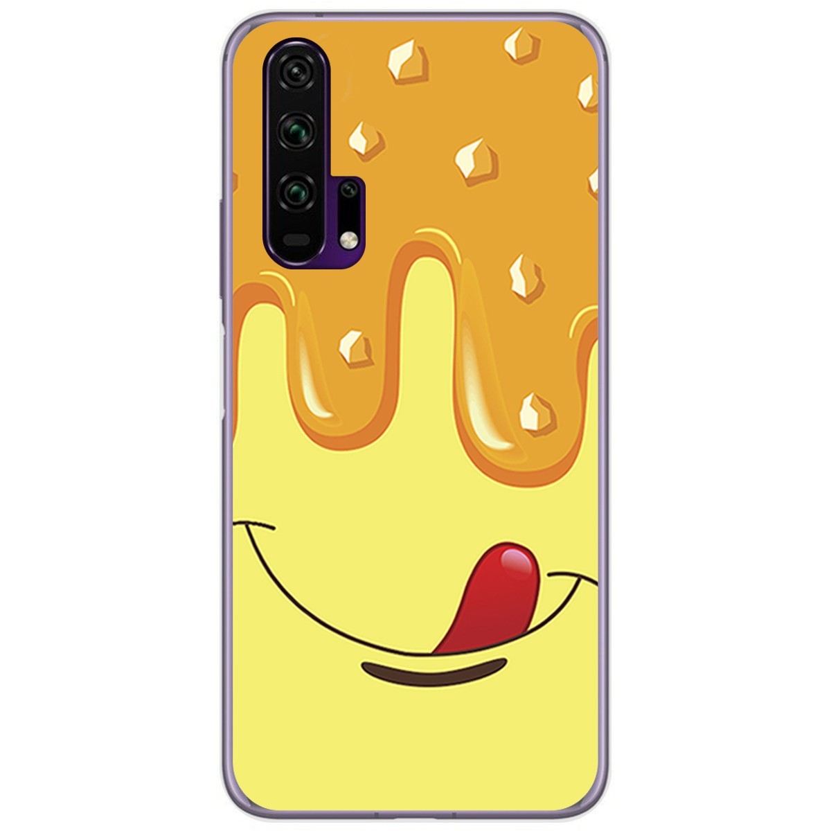 Funda Gel Tpu para Huawei Honor 20 Pro diseño Helado Vainilla Dibujos