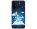 Funda Gel Tpu para Huawei Honor 20 Pro diseño Libro Cuentos Dibujos