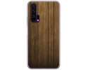 Funda Gel Tpu para Huawei Honor 20 Pro diseño Madera Dibujos