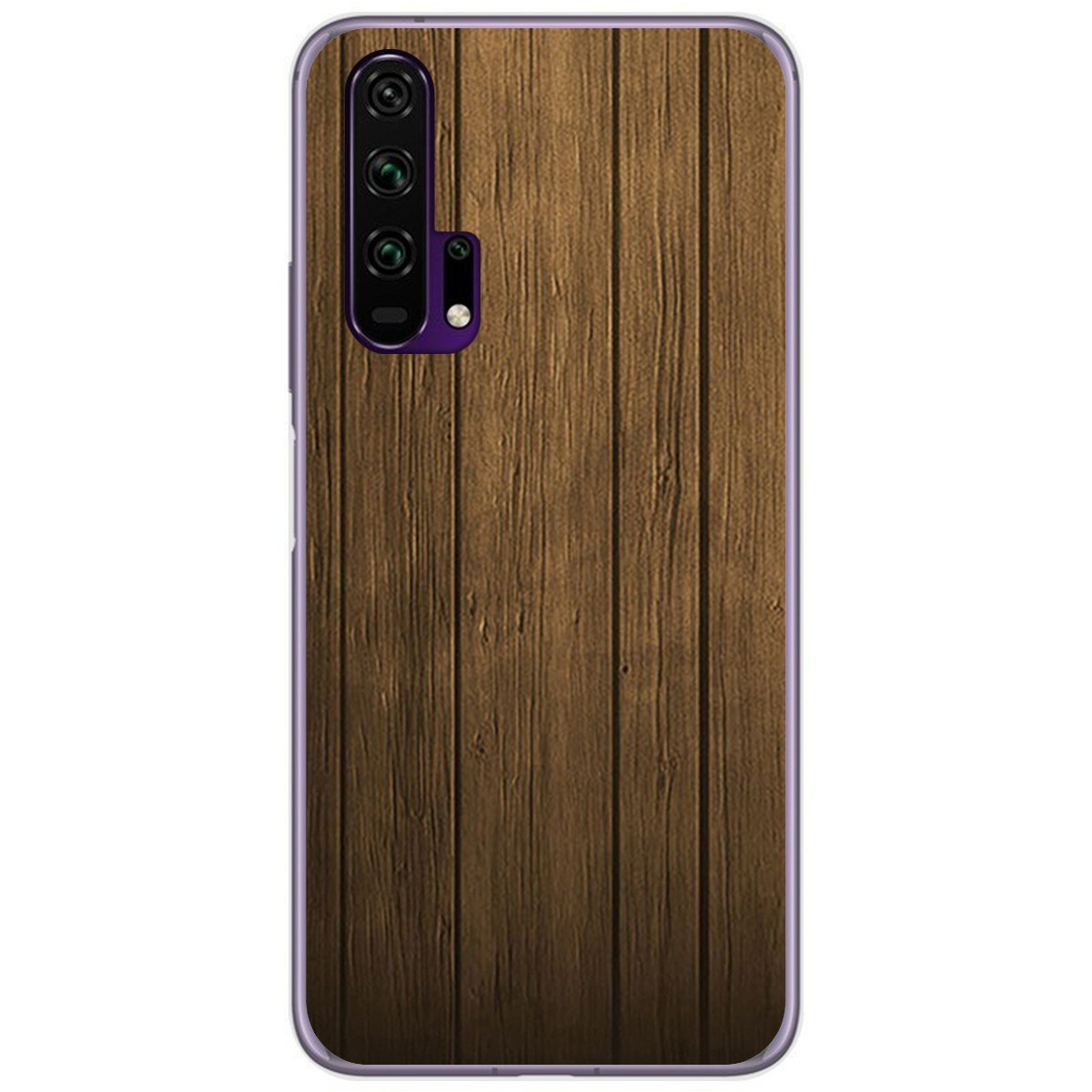 Funda Gel Tpu para Huawei Honor 20 Pro diseño Madera Dibujos