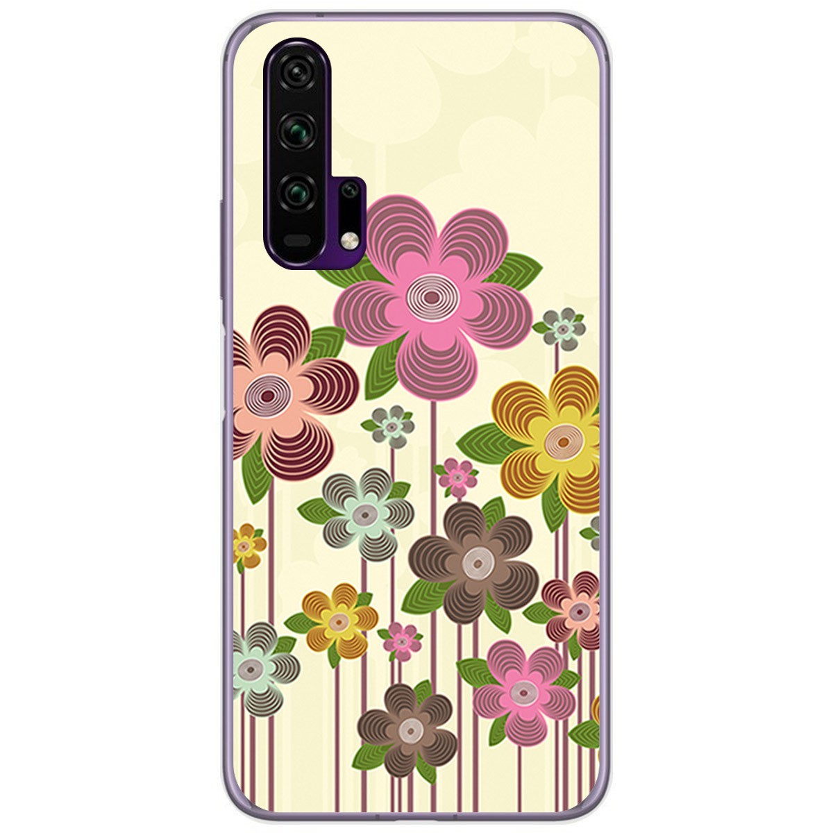 Funda Gel Tpu para Huawei Honor 20 Pro diseño Primavera En Flor Dibujos