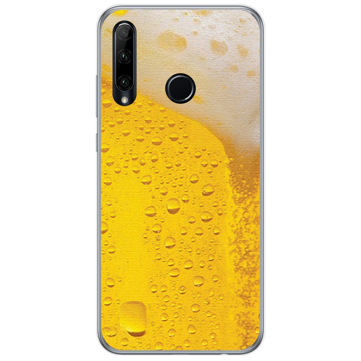 Funda Gel Tpu para Huawei Honor 20 Lite diseño Cerveza Dibujos