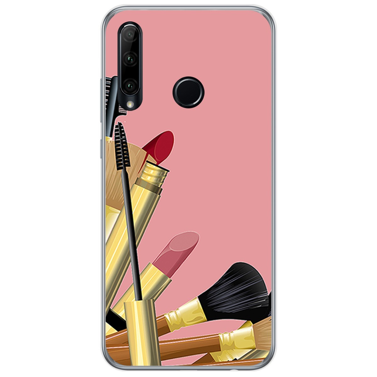 Funda Gel Tpu para Huawei Honor 20 Lite diseño Brochas Dibujos