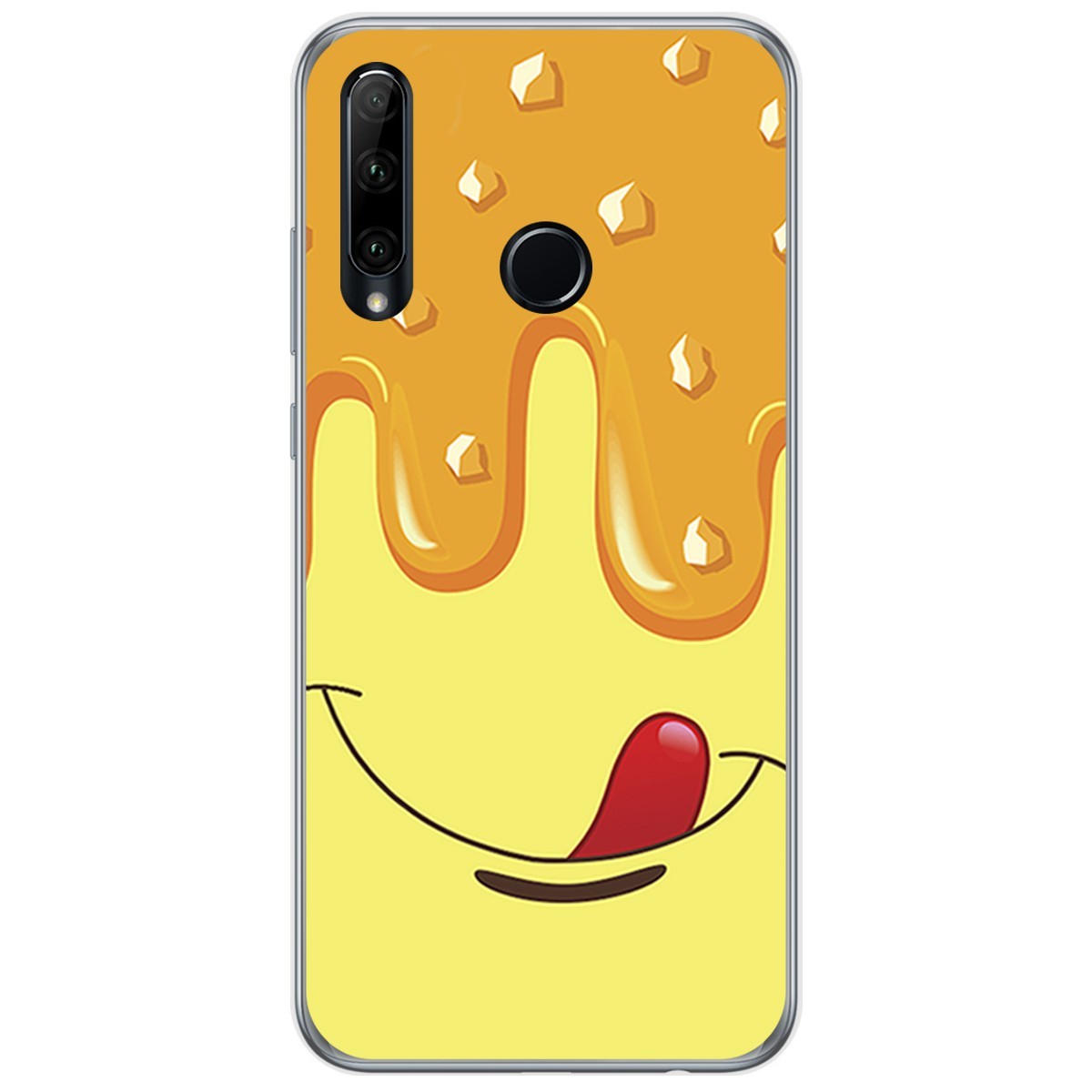 Funda Gel Tpu para Huawei Honor 20 Lite diseño Helado Vainilla Dibujos