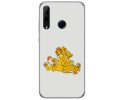 Funda Gel Tpu para Huawei Honor 20 Lite diseño Leones Dibujos