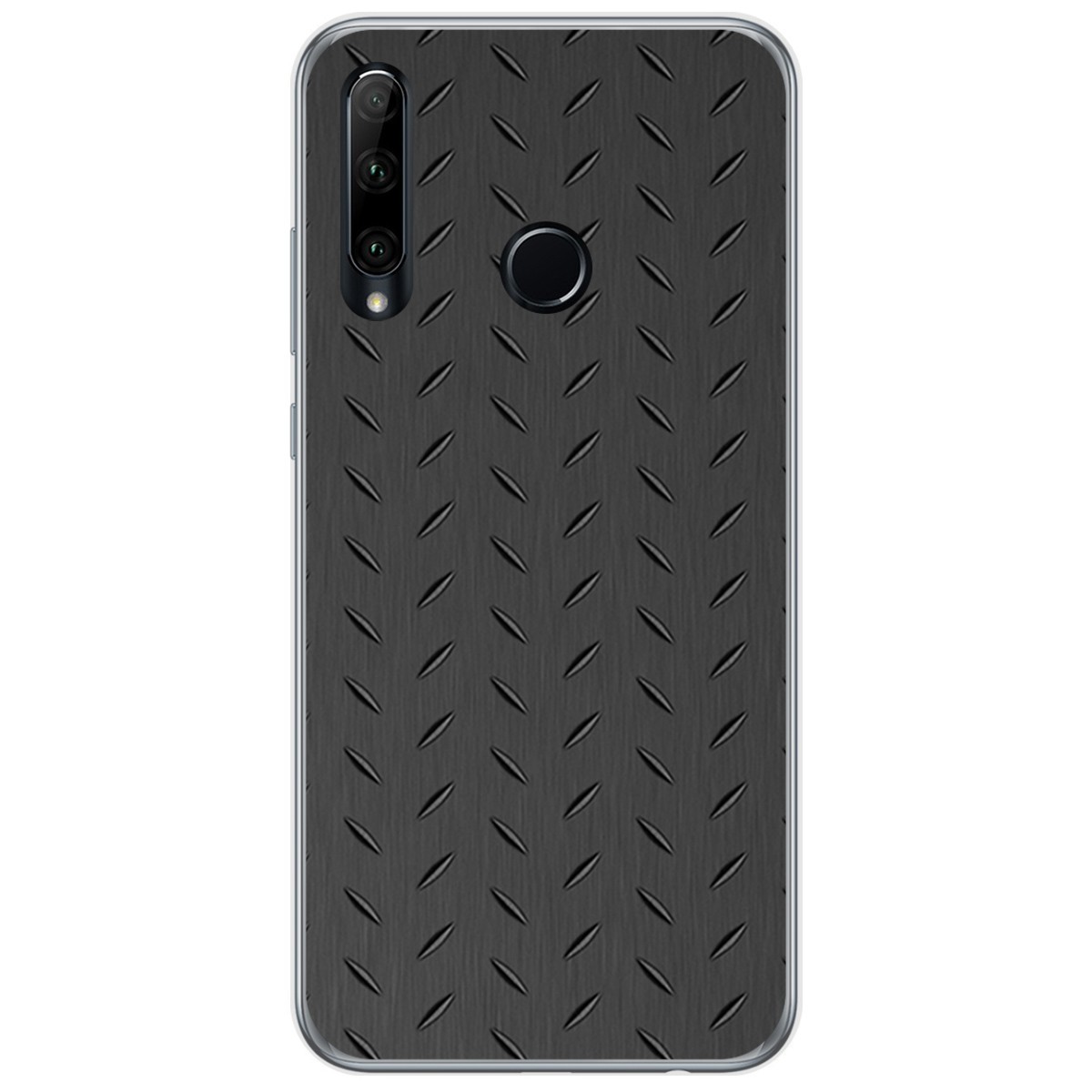 Funda Gel Tpu para Huawei Honor 20 Lite diseño Metal Dibujos