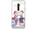 Funda Gel Tpu para Oppo Reno 10x Zoom diseño Café Dibujos