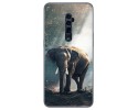 Funda Gel Tpu para Oppo Reno 10x Zoom diseño Elefante Dibujos