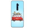 Funda Gel Tpu para Oppo Reno 10x Zoom diseño Furgoneta Dibujos