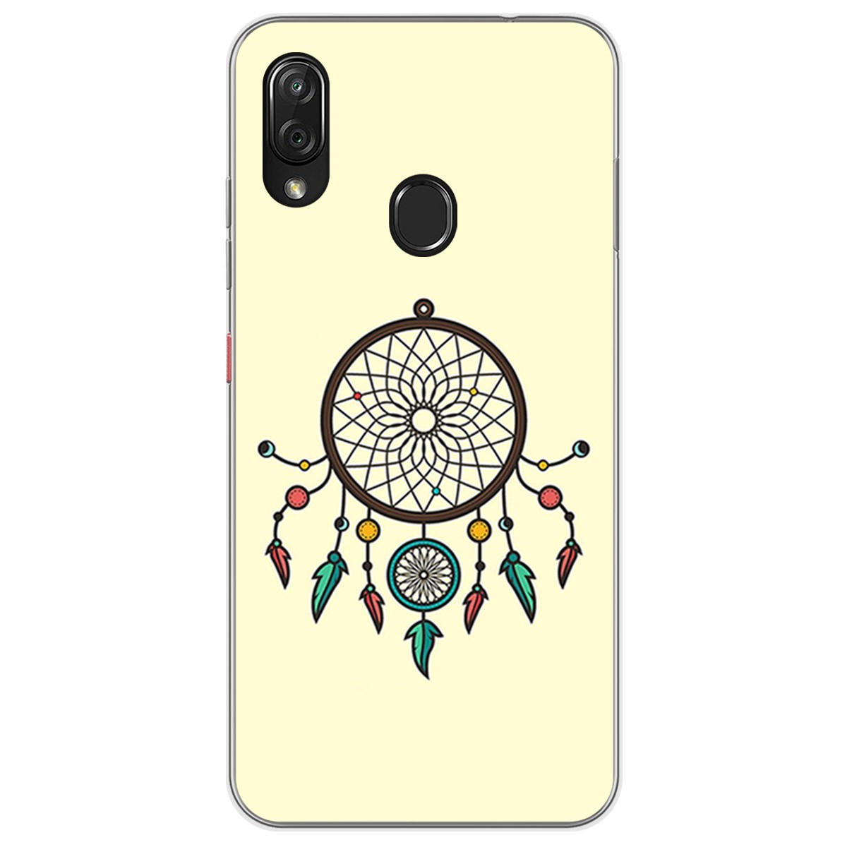 Funda Gel Tpu para Zte Blade V10 vita / Orange Neva Play diseño Atrapasueños Dibujos