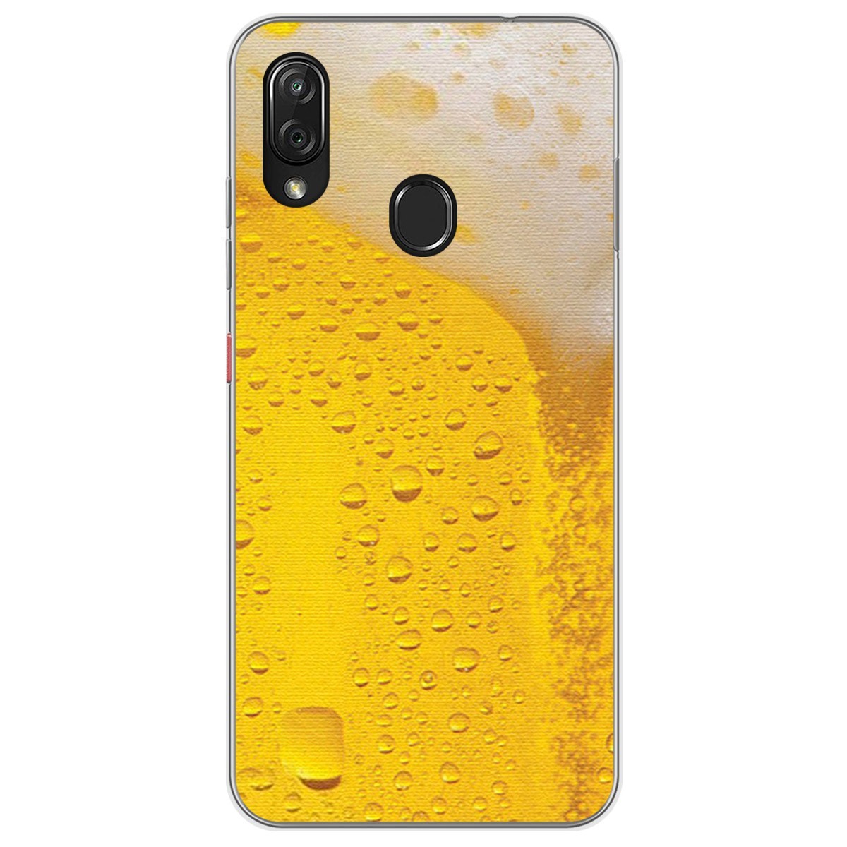 Funda Gel Tpu para Zte Blade V10 vita / Orange Neva Play diseño Cerveza Dibujos