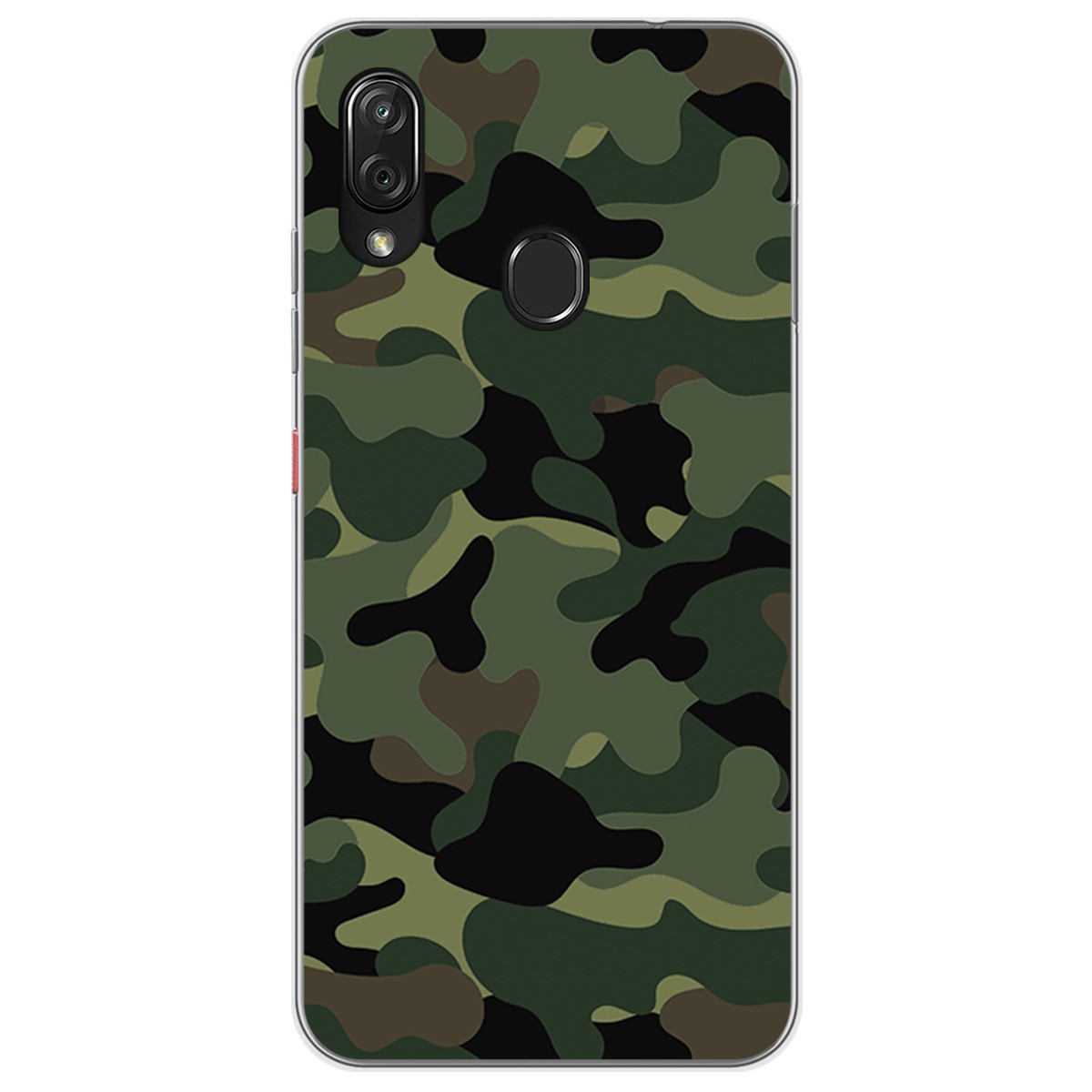 Funda Gel Tpu para Zte Blade V10 vita / Orange Neva Play diseño Camuflaje Dibujos
