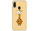 Funda Gel Tpu para Zte Blade V10 vita / Orange Neva Play diseño Jirafa Dibujos