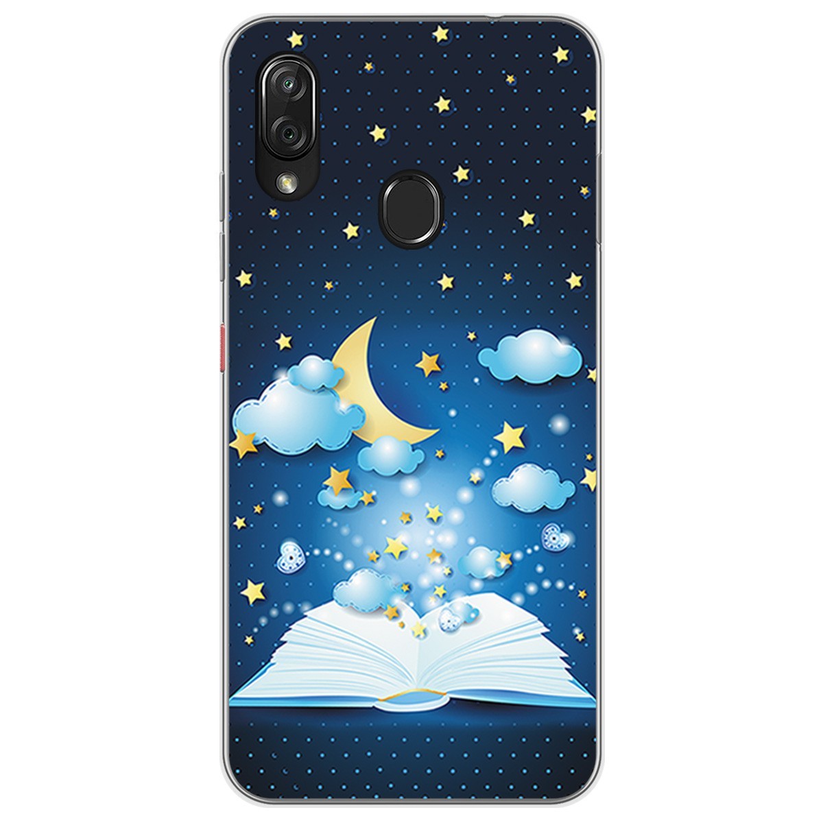 Funda Gel Tpu para Zte Blade V10 vita / Orange Neva Play diseño Libro Cuentos Dibujos
