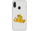 Funda Gel Tpu para Zte Blade V10 vita / Orange Neva Play diseño Leones Dibujos
