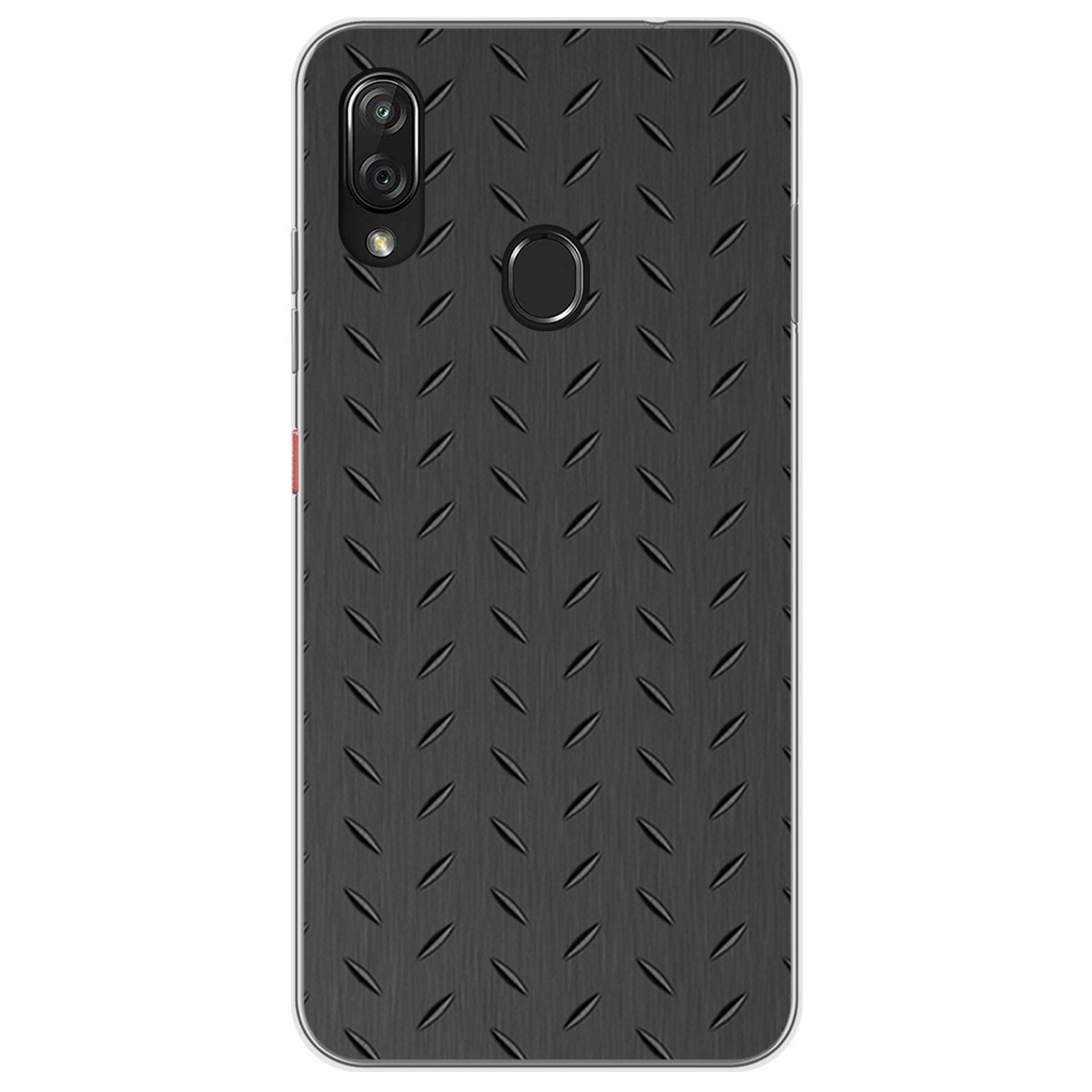 Funda Gel Tpu para Zte Blade V10 vita / Orange Neva Play diseño Metal Dibujos