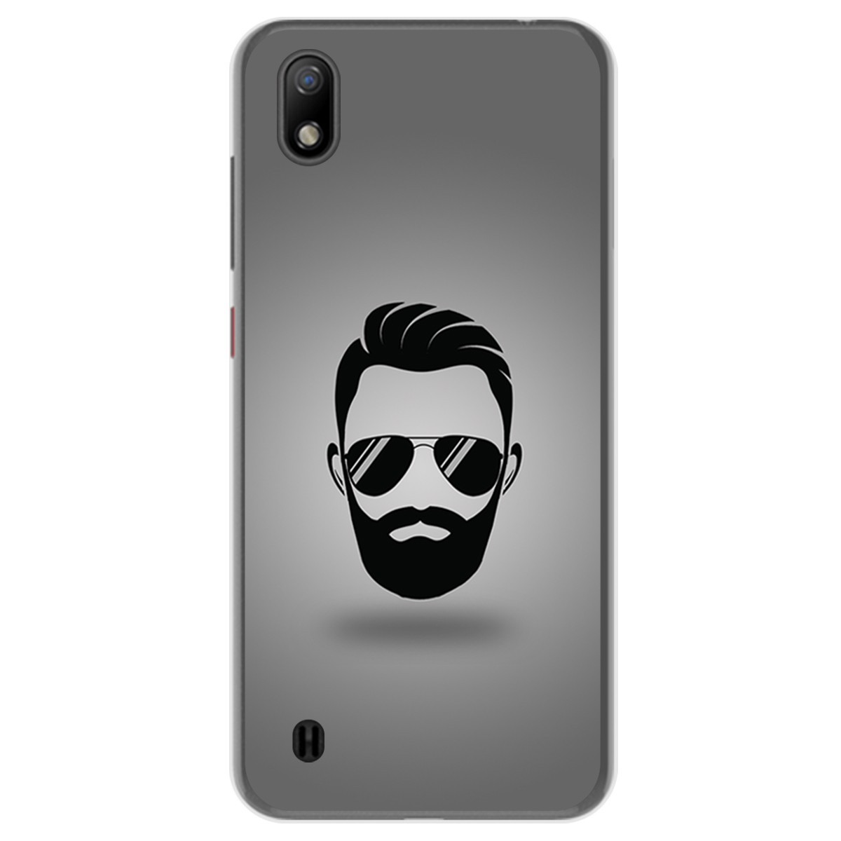Funda Gel Tpu para ZTE Blade A7 (2019) diseño Barba Dibujos