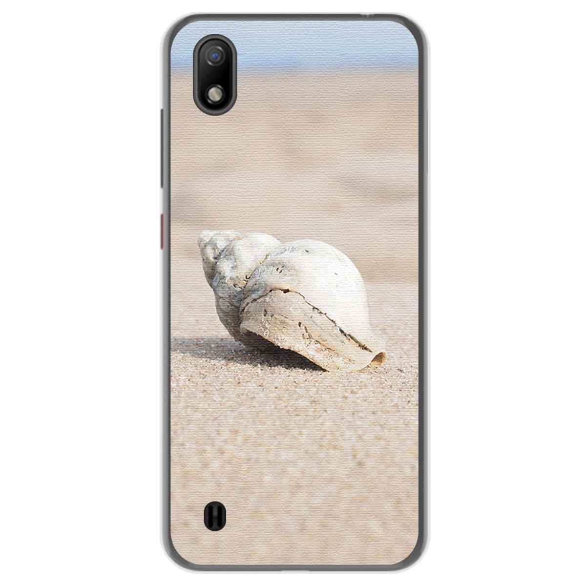 Funda Gel Tpu para ZTE Blade A7 (2019) diseño Concha Dibujos