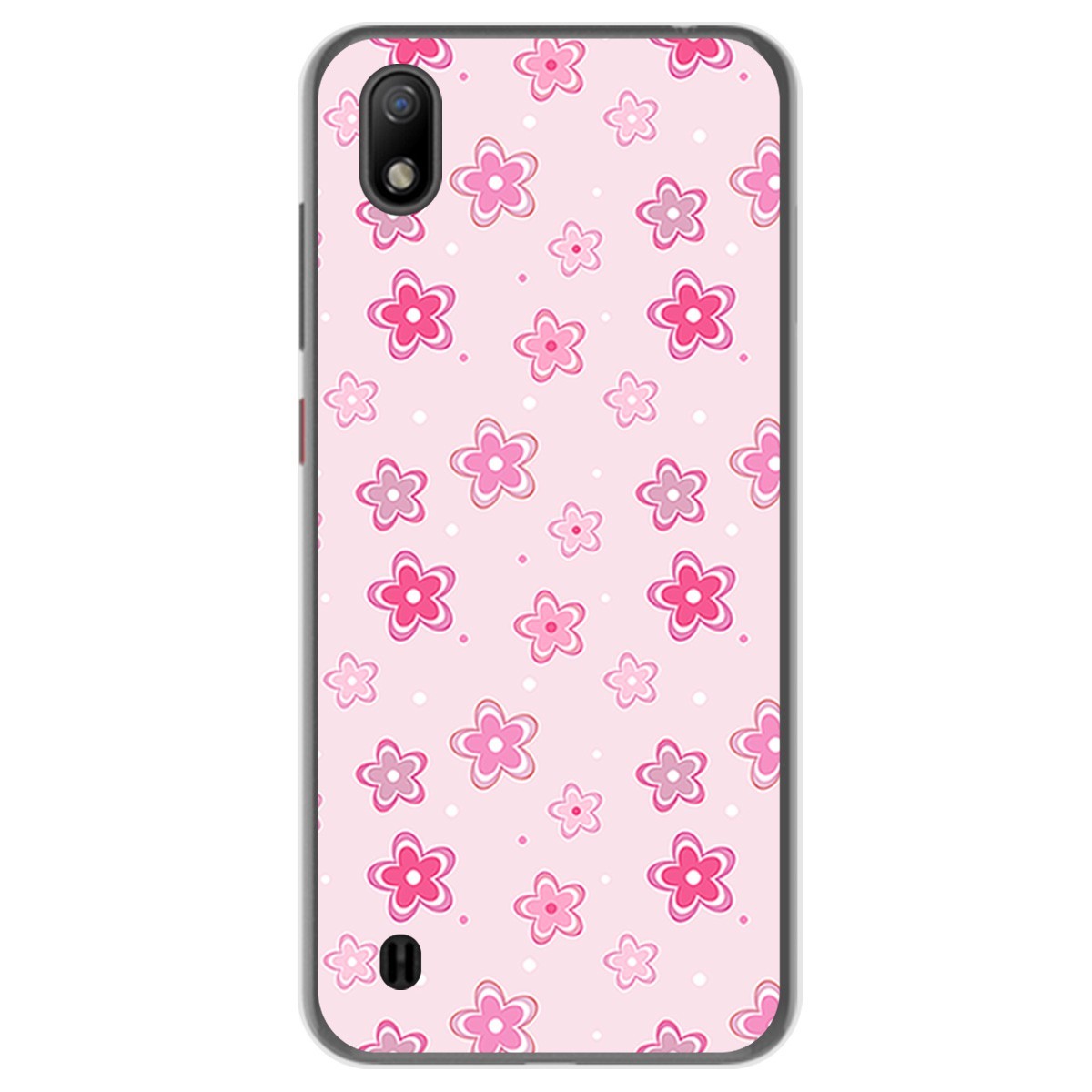 Funda Gel Tpu para ZTE Blade A7 (2019) diseño Flores Dibujos