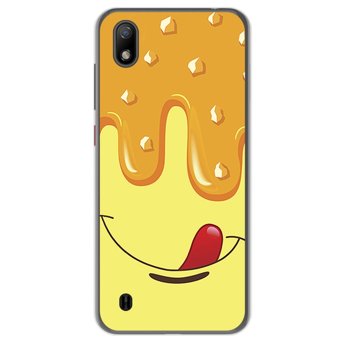 Funda Gel Tpu para ZTE Blade A7 (2019) diseño Helado Vainilla Dibujos