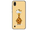 Funda Gel Tpu para ZTE Blade A7 (2019) diseño Jirafa Dibujos