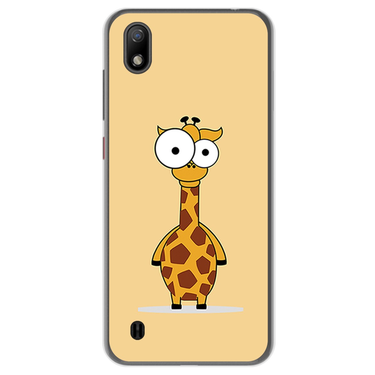 Funda Gel Tpu para ZTE Blade A7 (2019) diseño Jirafa Dibujos