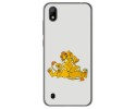 Funda Gel Tpu para ZTE Blade A7 (2019) diseño Leones Dibujos