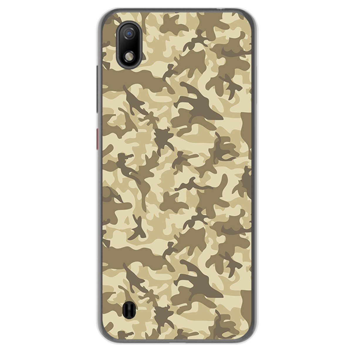 Funda Gel Tpu para ZTE Blade A7 (2019) diseño Sand Camuflaje Dibujos