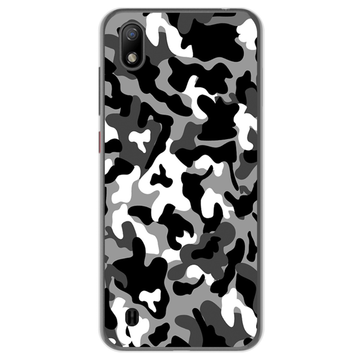 Funda Gel Tpu para ZTE Blade A7 (2019) diseño Snow Camuflaje Dibujos