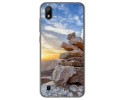 Funda Gel Tpu para ZTE Blade A7 (2019) diseño Sunset Dibujos