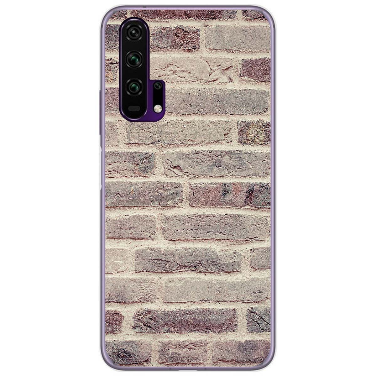 Funda Gel Tpu para Huawei Honor 20 Pro diseño Ladrillo 01 Dibujos