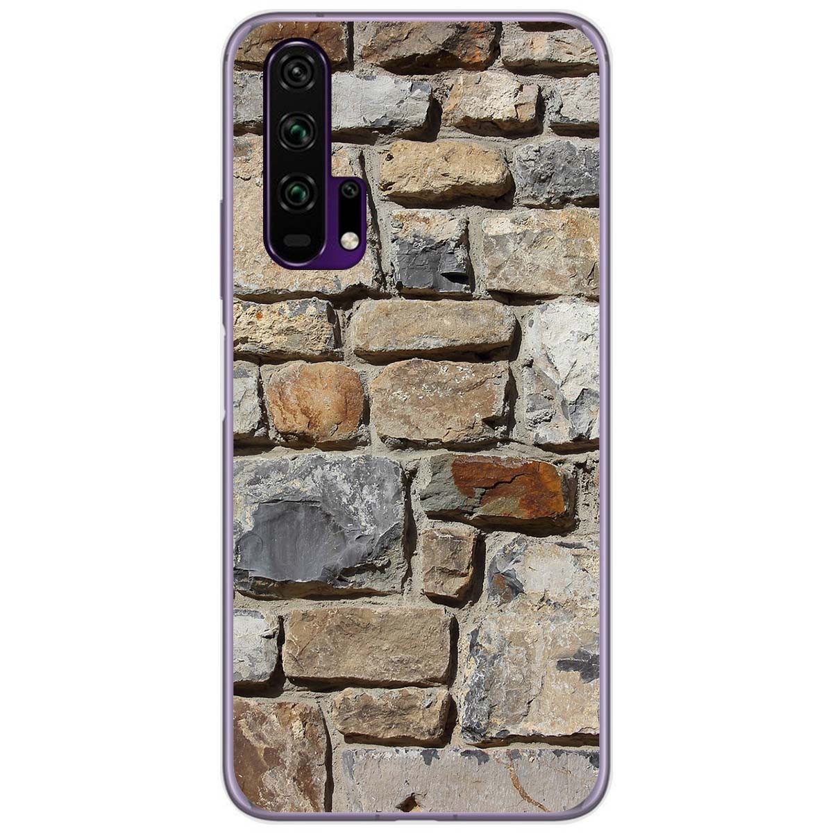 Funda Gel Tpu para Huawei Honor 20 Pro diseño Ladrillo 03 Dibujos