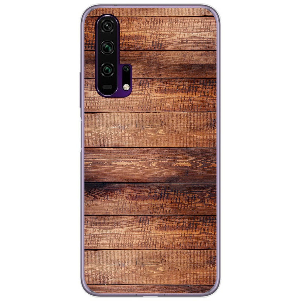 Funda Gel Tpu para Huawei Honor 20 Pro diseño Madera 02 Dibujos