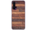 Funda Gel Tpu para Huawei Honor 20 Pro diseño Madera 03 Dibujos