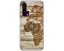 Funda Gel Tpu para Huawei Honor 20 Pro diseño Madera 07 Dibujos