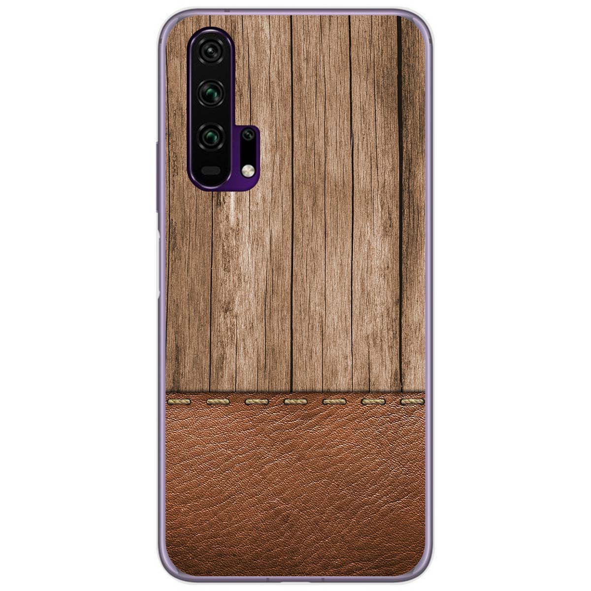 Funda Gel Tpu para Huawei Honor 20 Pro diseño Madera 09 Dibujos