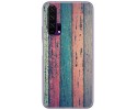Funda Gel Tpu para Huawei Honor 20 Pro diseño Madera 10 Dibujos