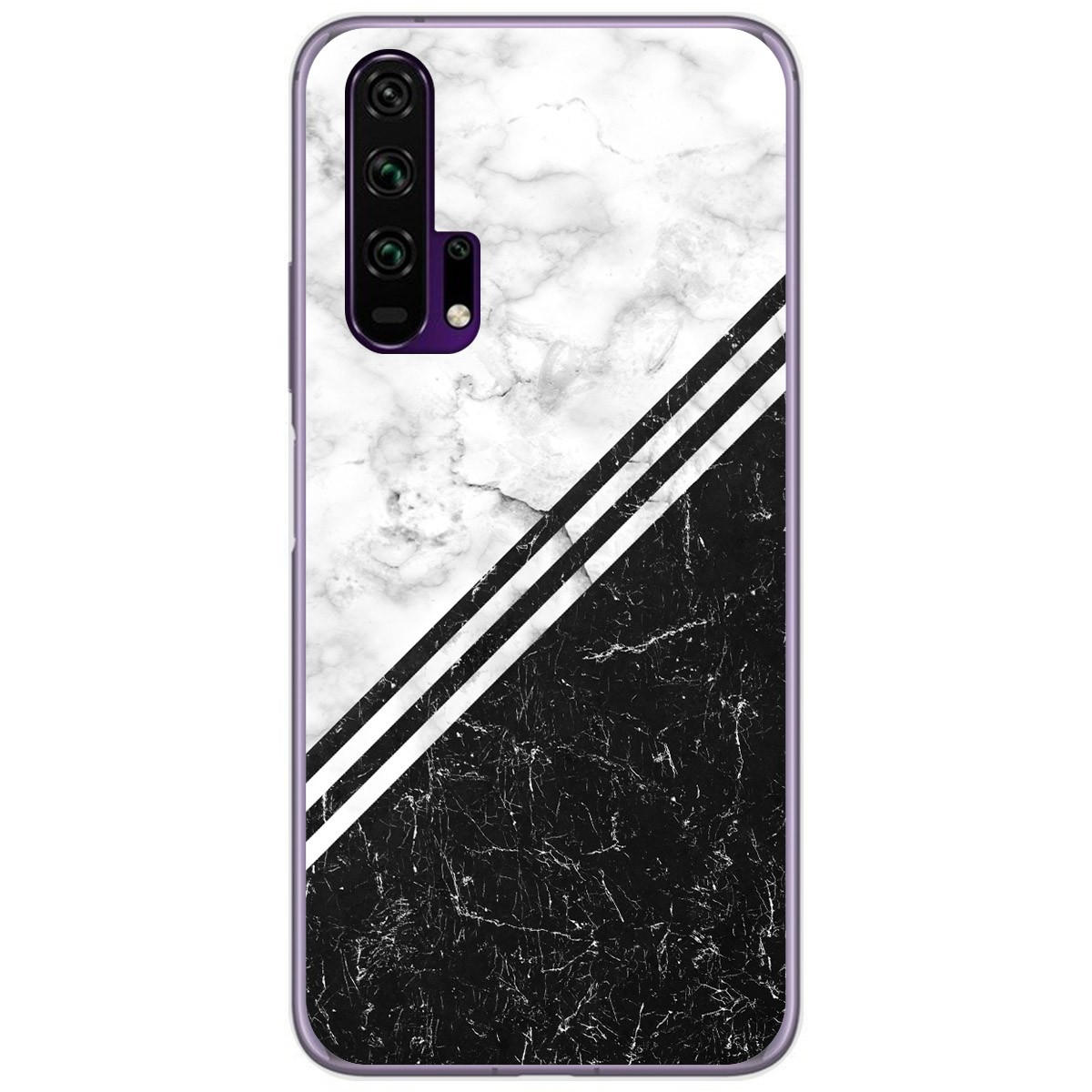Funda Gel Tpu para Huawei Honor 20 Pro diseño Mármol 01 Dibujos
