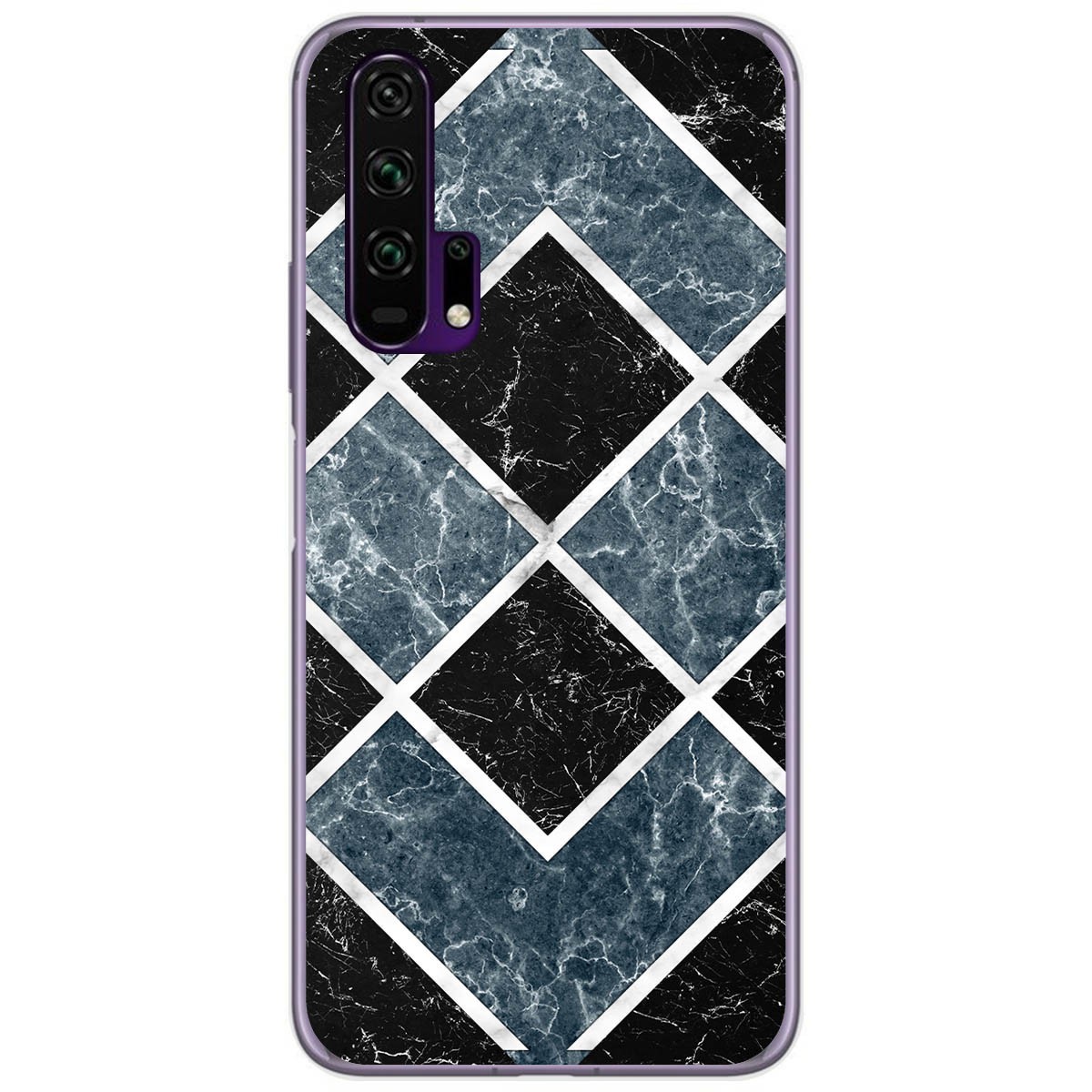 Funda Gel Tpu para Huawei Honor 20 Pro diseño Mármol 06 Dibujos