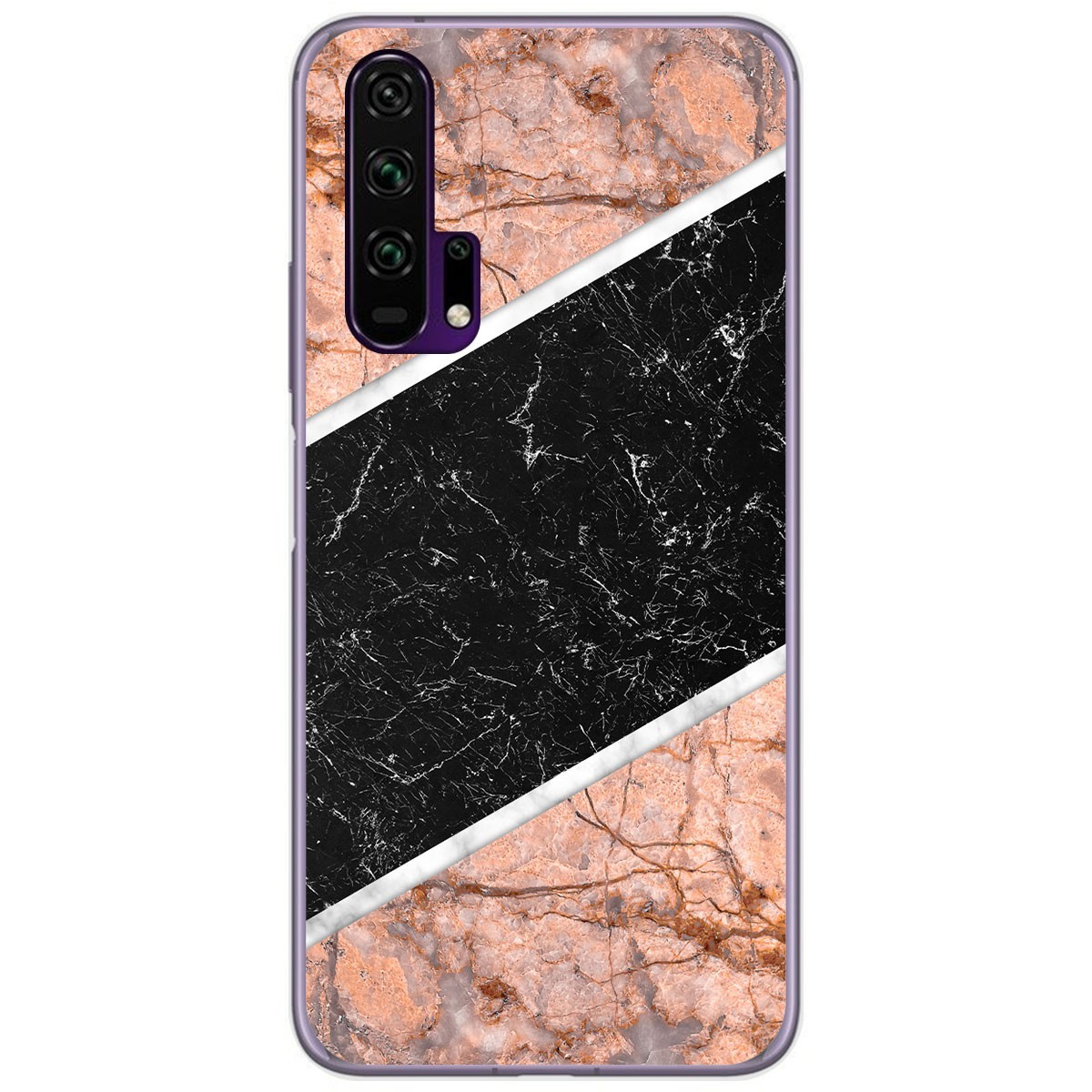 Funda Gel Tpu para Huawei Honor 20 Pro diseño Mármol 07 Dibujos