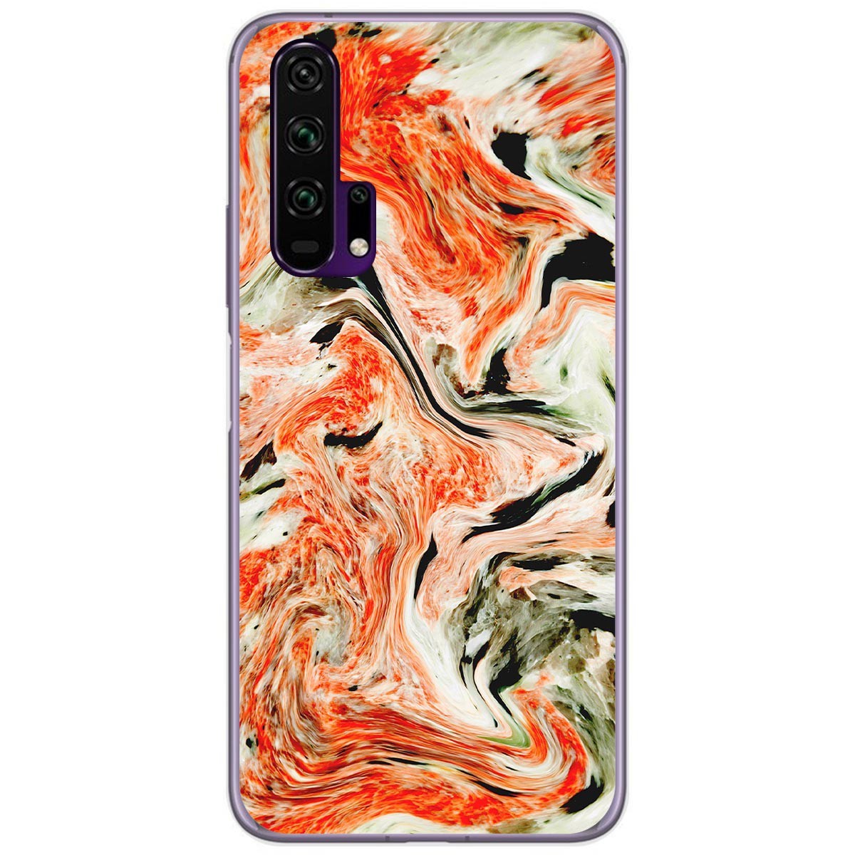 Funda Gel Tpu para Huawei Honor 20 Pro diseño Mármol 12 Dibujos